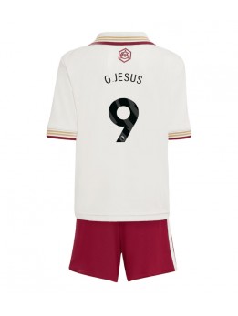 Arsenal Gabriel Jesus #9 Replika Tredje Kläder Barn 2025-26 Kortärmad (+ byxor)